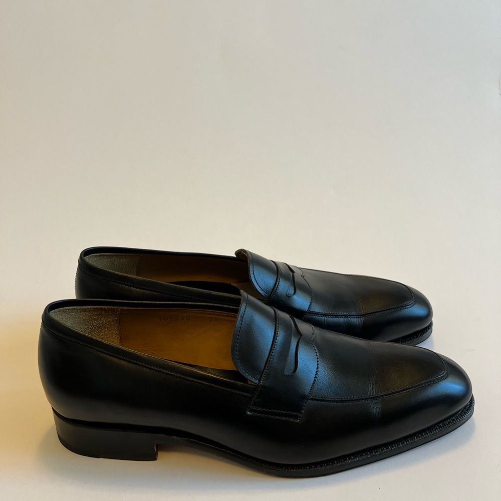 Meermin Calf Black Loafer UK 7.5
